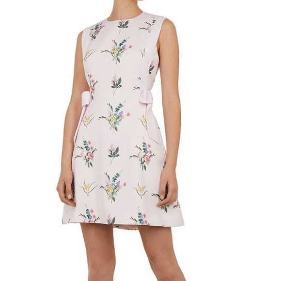 Ted Baker London Dresses Ted Baker Fleauray Flourish A Line Bow